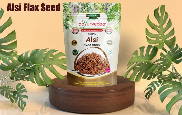 Aayuveda Alsi Flax Seed is the perfect natural supplement for overall health