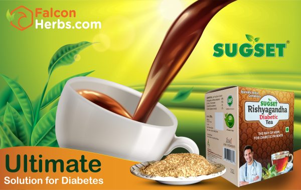 Ayurvedic herbal tea powder offers a natural approach to relieving diabetes symptoms and supporting overall health.